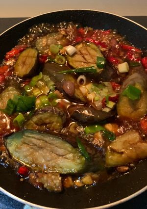 Foto resep Terong asem manis