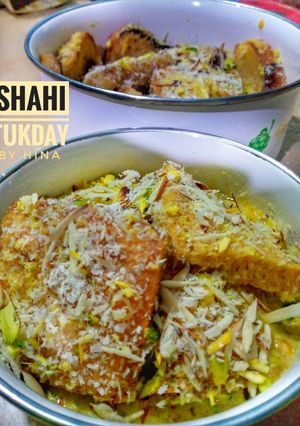 A picture of Creamy Shahi Tukray.