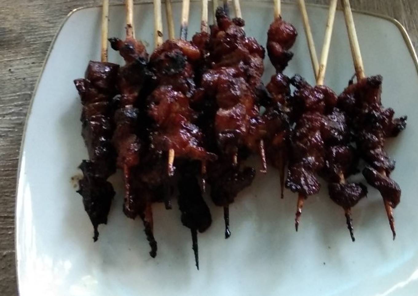 Sate kambing bakar