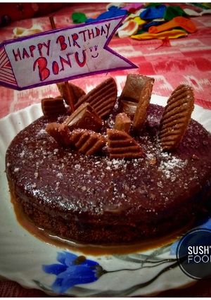 চকলেট বিস্কুট কেক(chocolate biscuit cake recipe in bengali) রেসিপির প্রধান ছবি