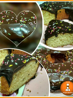 Una foto de Tarta de yogur y chocolate