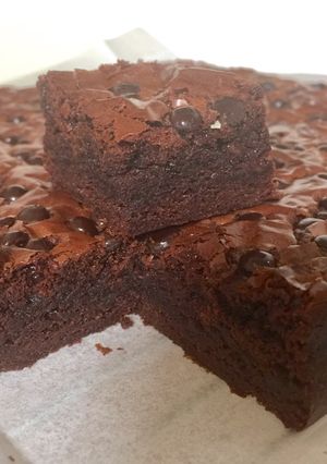 Foto resep Brownies Dark Chocolate