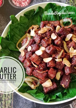 Foto resep 853. 🥩🄶arlic Butter Saikoro Beef