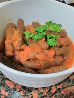 صورة لوصفة كفتة أرز مطبوخة