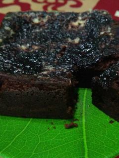 Foto resep Brownis Kukus Black Sweet