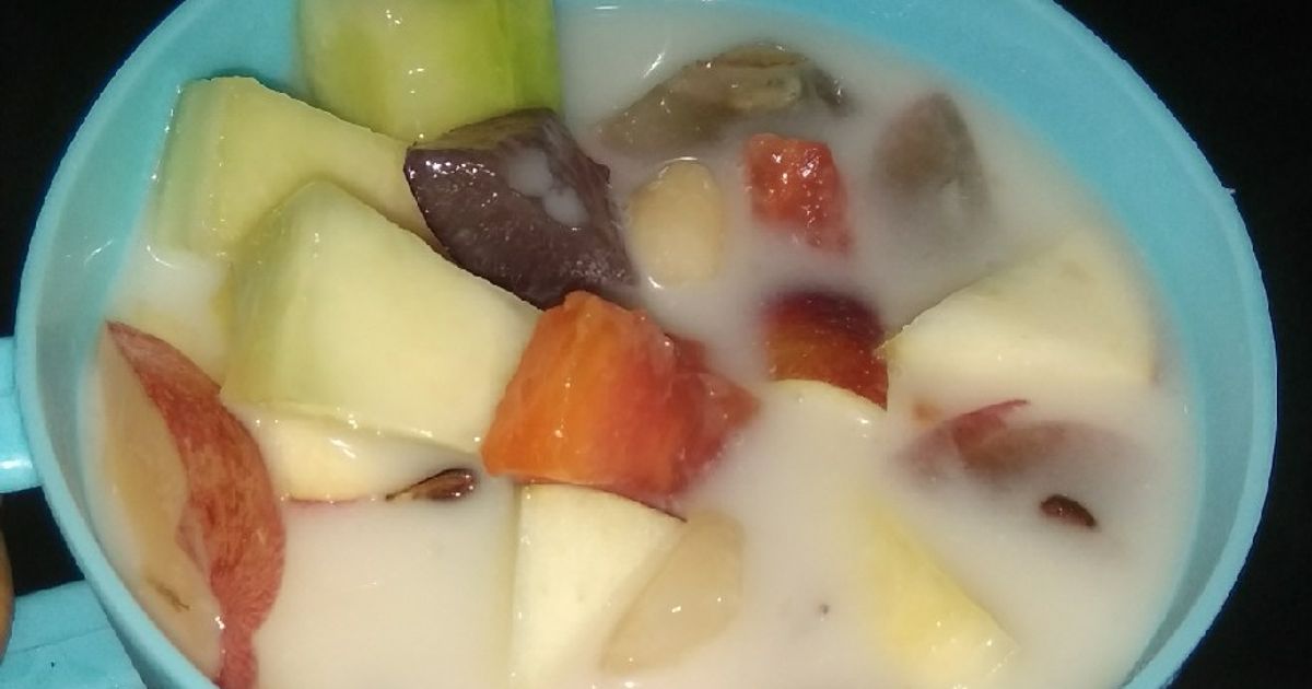 Resep Sop Buah Gampang oleh Emak e Cykim - Cookpad