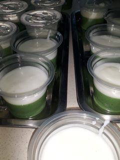 Foto resep Puding pisang fla