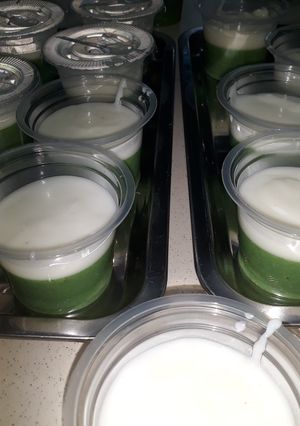 Foto resep Puding pisang fla
