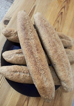 A picture of Mini Whole Wheat Baguette 🥖.