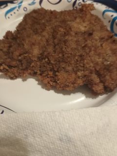 A picture of A plate full of Steak.