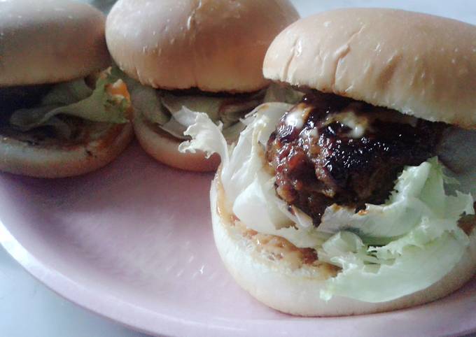 Resep Beef Burger Oleh Indah - Cookpad