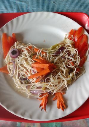 চাউমিন(chowmin recipe in bengali) রেসিপির প্রধান ছবি