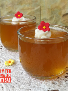 Foto resep Jelly Teh Aroma Leci