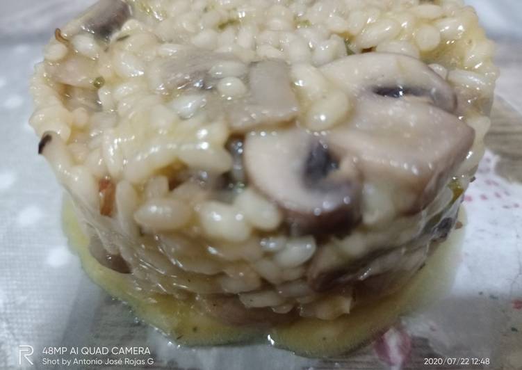 Risotto de setas