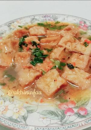 Foto resep SOP TAHU PEDAS
