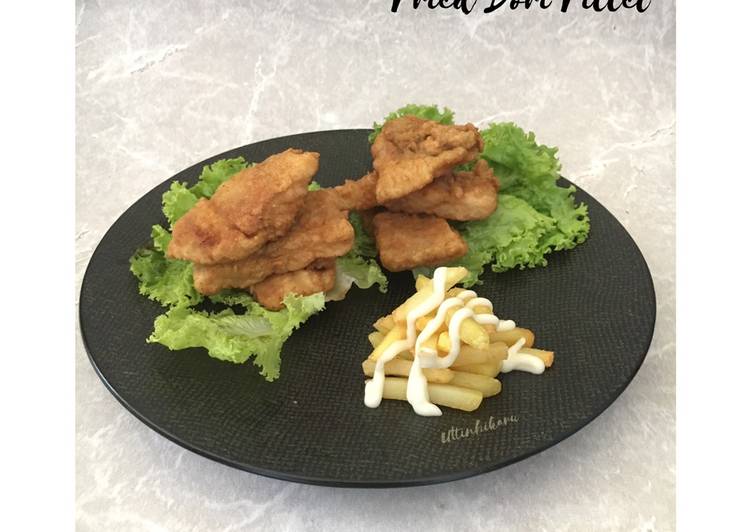 Langkah Mudah untuk Menyiapkan 240. Fried Dori Fillet yang Bisa Manjain Lidah