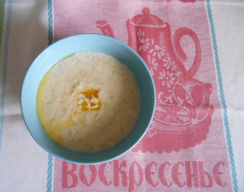 Каша с маслом сытнее