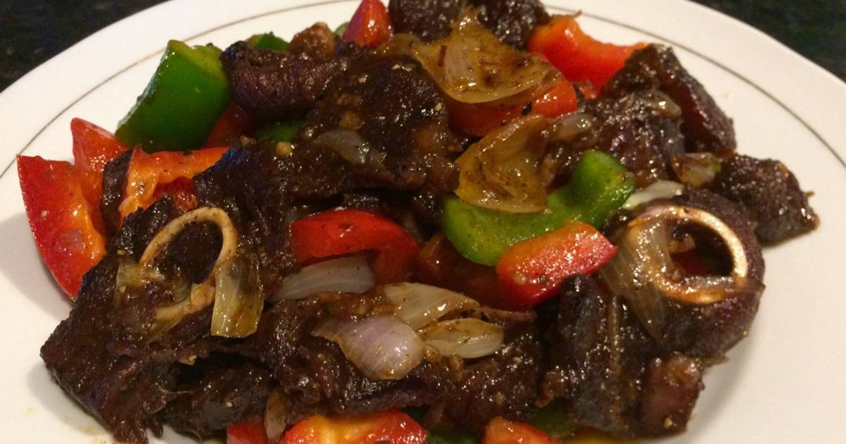 Resep Kambing Lada Hitam oleh Erin Bee - Cookpad