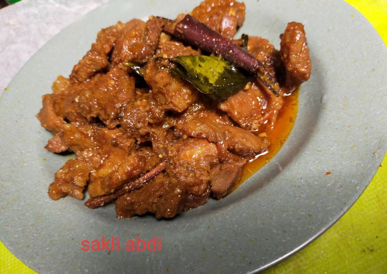 Daging Sapi Bumbu Kecap