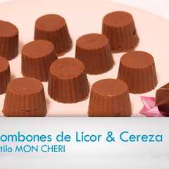 Una foto de Bombones de licor & cereza (estilo Mon Chéri)