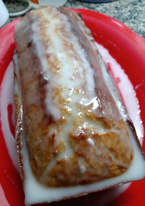 Una foto de Budín húmedo de limón