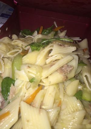 Una foto de Ensalada de fideos?😱🤤😍 apta para Celíacos