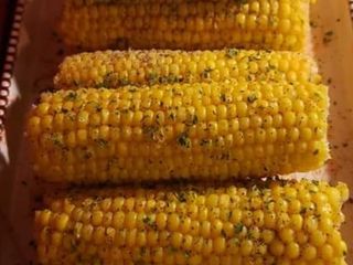 Delicious corn on the cob