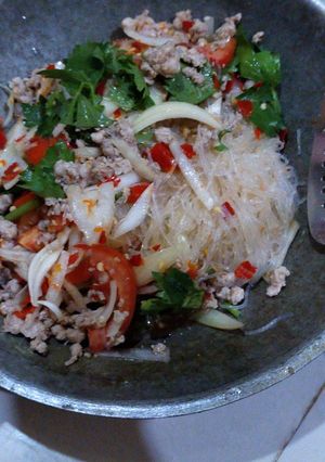 รูปของ ยำวุ้นเส้นหมูสับ