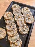 Crackers aux Graines et Parmesan