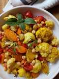 Blumenkohl-Kichererbsen Bowl Salat