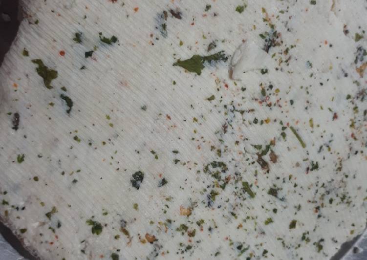 Recipe of Super Quick Homemade Chapata flavoured paneer