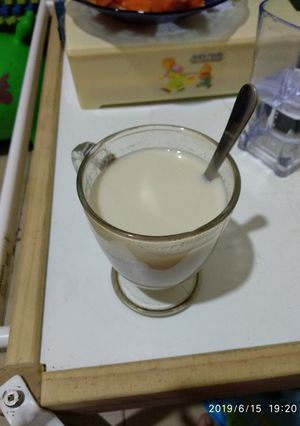 Foto resep Susu Kedelai homemade Asi Booster/soyamilk homemade/vegetarian