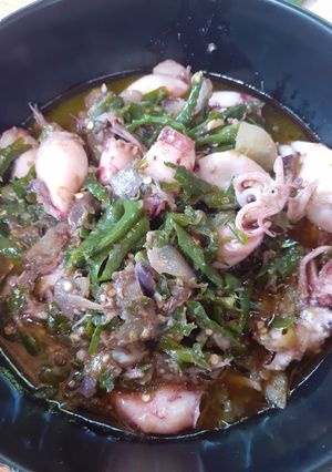 Foto resep Cumi sambel ijo