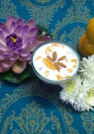 संतरे की खीर (santre ki kheer recipe in Hindi) रेसिपी मुख्य फोटो