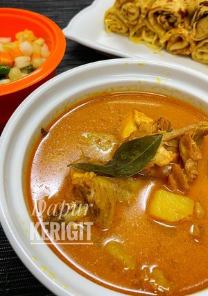 Foto resep Kari Ayam untuk Roti Jala