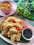 Cireng isi ayam suwir
