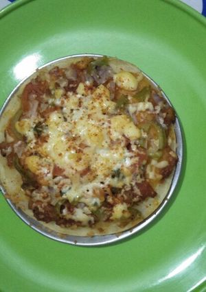 A picture of Pancake pizza.