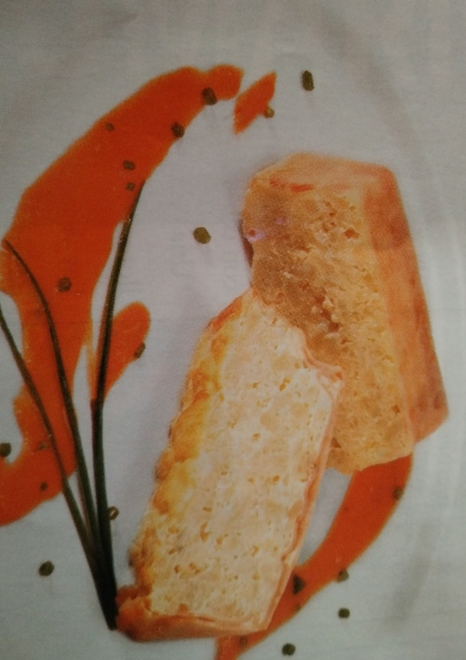 Una foto de Budín de coliflor