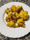 Coliflor curry en airfryer