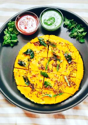 વાટીદાળ નાં ખમણ (Vati Dal Khaman Recipe In Gujarati) રેસીપી મુખ્ય ફોટો