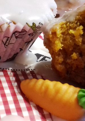 Une photo de Carrot cake en mode muffins
