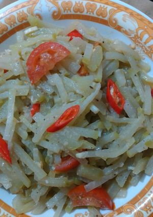 Foto resep Tumis labu siam simple