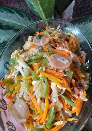 Foto resep Orak arik sayuran dan telor