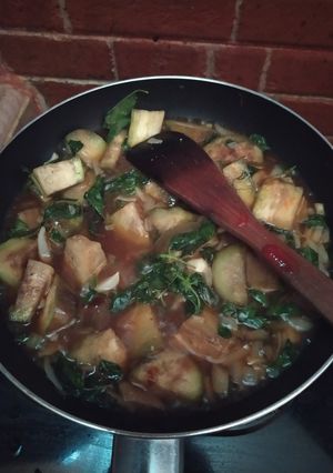 Foto resep Terong Kemangi Asam Manis Pedas