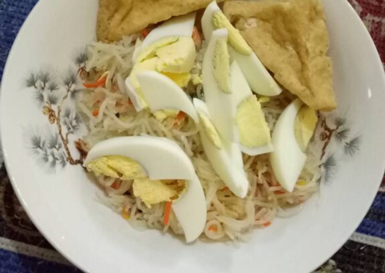 Langkah Mudah untuk meracik Bihun goreng Lezat