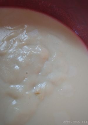 Una foto de Postre de sémola. { Light }