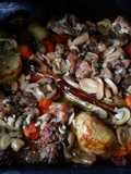 Conejo al ajillo en horno