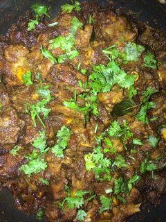 மட்டன் பெப்பர் கீ ரோஸ்ட் (Mutton peper ghee roast recipe in tamil) செய்முறை முக்கிய புகைப்படம்