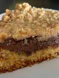 Gâteau crumble au nutella