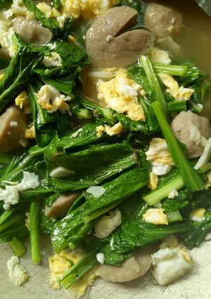 Foto resep Kuah sawi hijau